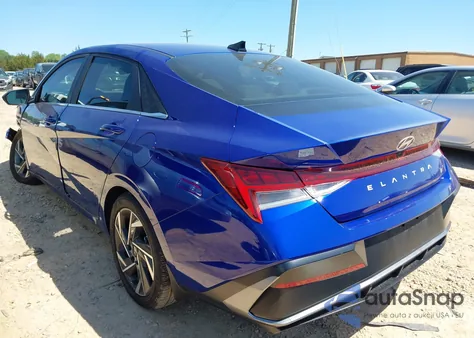 2024 Hyundai Elantra Sel from USA, damaged, VIN KMHLS4DG4RU734664